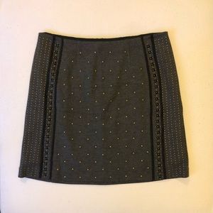 Nanette Lepore Studded Skirt